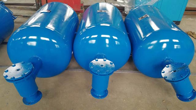 空氣炮為什么要排水？